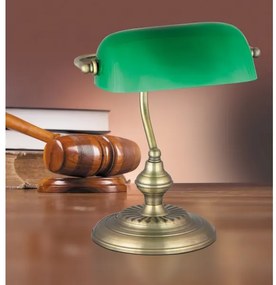 Rabalux 4038 - Stolná lampa BANK 1xE27/60W/230V