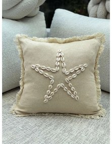 Bavlnená obliečka na vankúš 43x43 cm Seashells – Mioli Decor