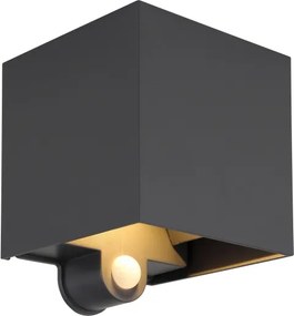 Globo 34168S - LED vonkajšie nástenné svietidlo so senzorom VERONIKA 2xLED/3W/230V IP54