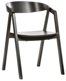 NELL BLACK buková drevená stolička black