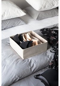 Béžový organizér do zásuvky s priehradkami Bigso Box of Sweden Drawer, 29 x 11 cm