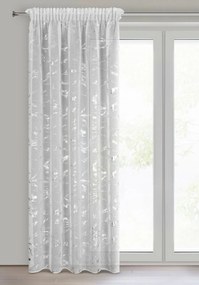 ZÁCLONA NA PÁSKE ALINA 140X270 CM BIELA