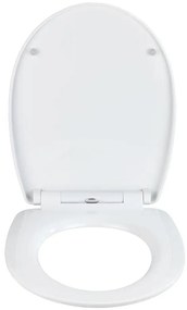 WENKO 24082800-Toaletné sedadlo DROPLETS 45x38,8 cm pestrofarebné/lesklý chróm