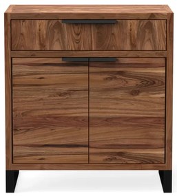 furniture-nabytek.cz - Masívna komoda Sydney z akácie, lakovaná, hnedá