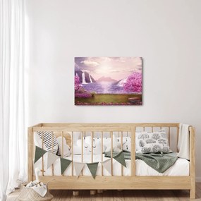 Obraz jazera (70x50 cm)