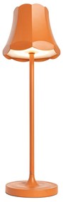 Sada 2 retro stolových lamp oranžových nabíjateľných IP44 - Granny