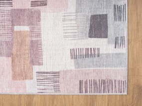 My Flair, Kusový koberec Blair CA30018 cream – na von aj na doma, 160x230, ružová, chodba / predsieň