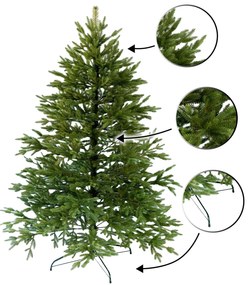 Foxigy Vianočný stromček Smrek kaukazský 3D 220cm Royal