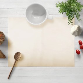 Biante Saténové prestieranie na stôl polyesterový Satén LUX-032 Krémové 35x45 cm