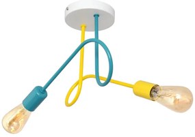 Detský prisadený luster OXFORD 2xE27/15W/230V