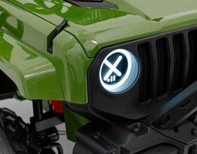 Ramiz Detské elektrické auto OFF ROAD Speed Zelené
