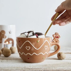 Hrnček BISCOTTO hnedý 873312 400 ml