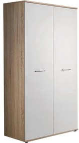 Skriňa Dino 2D dub sonoma/biely