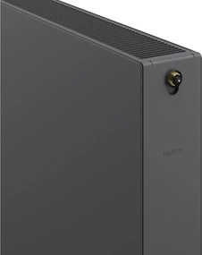 Mexen, Mexen Flat CVF22 panelový radiátor 600 x 1300 mm, spodné pripojenie, 2057 W, antracit - W622F-060-130-66