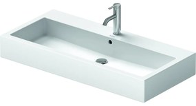 DURAVIT Vero umývadlo do nábytku s otvorom, s prepadom, 1000 x 470 mm, biela, s povrchom WonderGliss, 04541000001