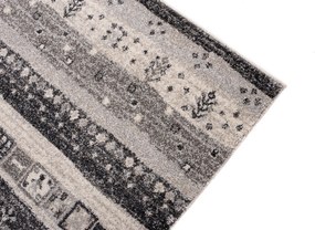 TA Koberec K203A TMAVOSIVÉ SARI B1X Rozmer: 60x100 cm