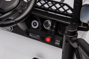 LEAN CARS Elektrické autíčko Toyota FJ 4x4 biele