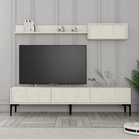 TV skrinka Lyon 2 - Cream, Black