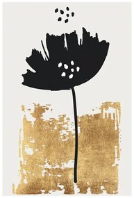 Plagát, Obraz - Kubistika - Black poppy