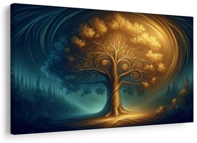 Obraz magický strom života v noci