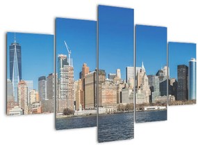 Obraz - Manhattan v New Yorku (150x105 cm)