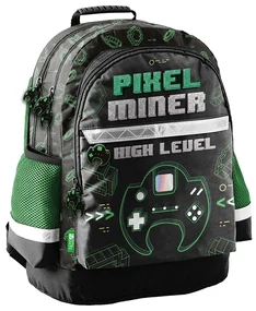 Školský batoh trojkomorový 42 x 29 x 16 cm PASO PP23HL-116 - Game