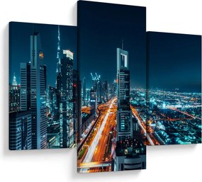 Obraz - Dubajská noc (90x60 cm)