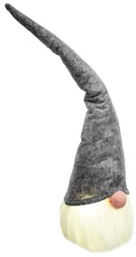 Tutumi Tutumi, LED vianočný svietiaci škriatok 40cm YX039, šedá, CHR-09633