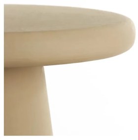 Béžový okrúhly konferenčný stolík ø 60 cm Kulona – Light &amp; Living