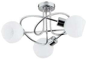 Alfa Stropné svietidlo MAMBO 3×E27/15 W/230 V, lesklý chróm 27633
