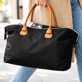 KIK Dámska multifunkčná cestovná taška na kočík 48x30x21 cm čierna + 2 vrecúška