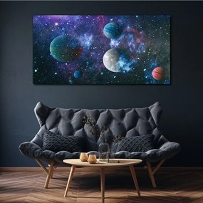 Obraz na plátne neba planéty hviezdy