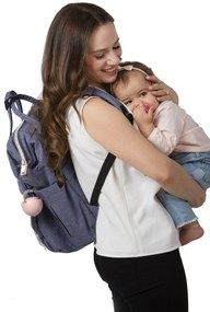 Škatuľky na cumlík 2 ks - ružová/sivá