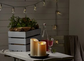 STAR TRADING Svetelná LED reťaz na solárne napájanie Glow