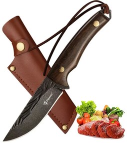 HUR VOJENSKÝ LOVECKÝ NŮŽ V POUZDŘE FOXTER® 20 CM