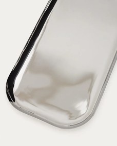 Servírovacie tácky v súprave 2 ks z nehrdzavejúcej ocele 15x29 cm Nirela – Kave Home