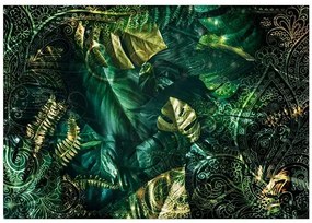 Samolepiaca fototapeta - Emerald Jungle Veľkosť: 245x175, Verzia: Samolepiaca