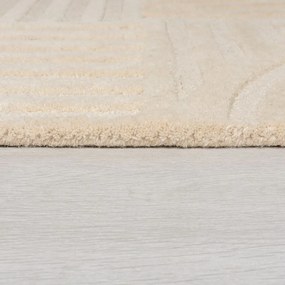 Flair Rugs, POŠKODENÝ Kusový koberec Solace Zen Garden Natural, 200x290, béžová, obývacia izba