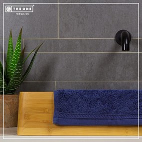 The One Towelling® Malý uterák Organic 30x50 - Antracit | 30 x 50 cm