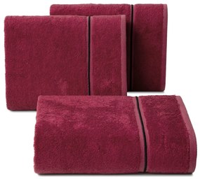 BAMBUSOVÝ UTERÁK BAMBO7 50X90 CM ČERVENÁ