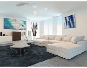 Eglo 35006 - LED Stropný ventilátor CIRALI LED/15W/230V + DO