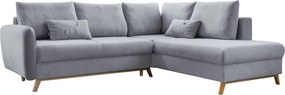 XXXLutz ROHOVÁ SEDAČKA, textil, svetlosivá MID.YOU - Sedačky - 001454003019