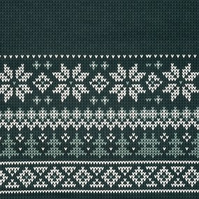 VIANOČNÉ OBLIEČKY Z MIKROVLÁKNA JEREMY 160X200 CM, 2 KS 70X80 CM VZOROVANÉ