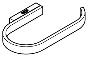 GROHE 41068DL0 - Držiak toaletného papiera SELECTION mosadz