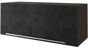 Skrinka do kuchyne Malmo Ares black W4B/90 lava