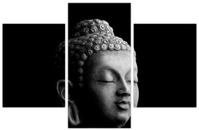 Obraz - Budha, portrét (90x60 cm)
