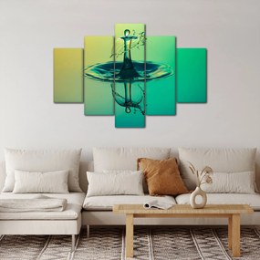 Obraz kvapky vody (150x105 cm)