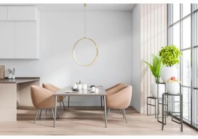 Azzardo AZ5254 - LED Stmievateľný luster na lanku MASSIMA LED/25W/230V zlatá