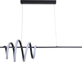 Searchlight 22510BK - stlmiteľný LED luster na lankách SWORD LED/40W/230V 3000K