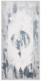 Dywany Łuszczów HRUBÝ KOBEREC DO OBÝVAČKY 100x200 cm ORNAMENT #AT4492